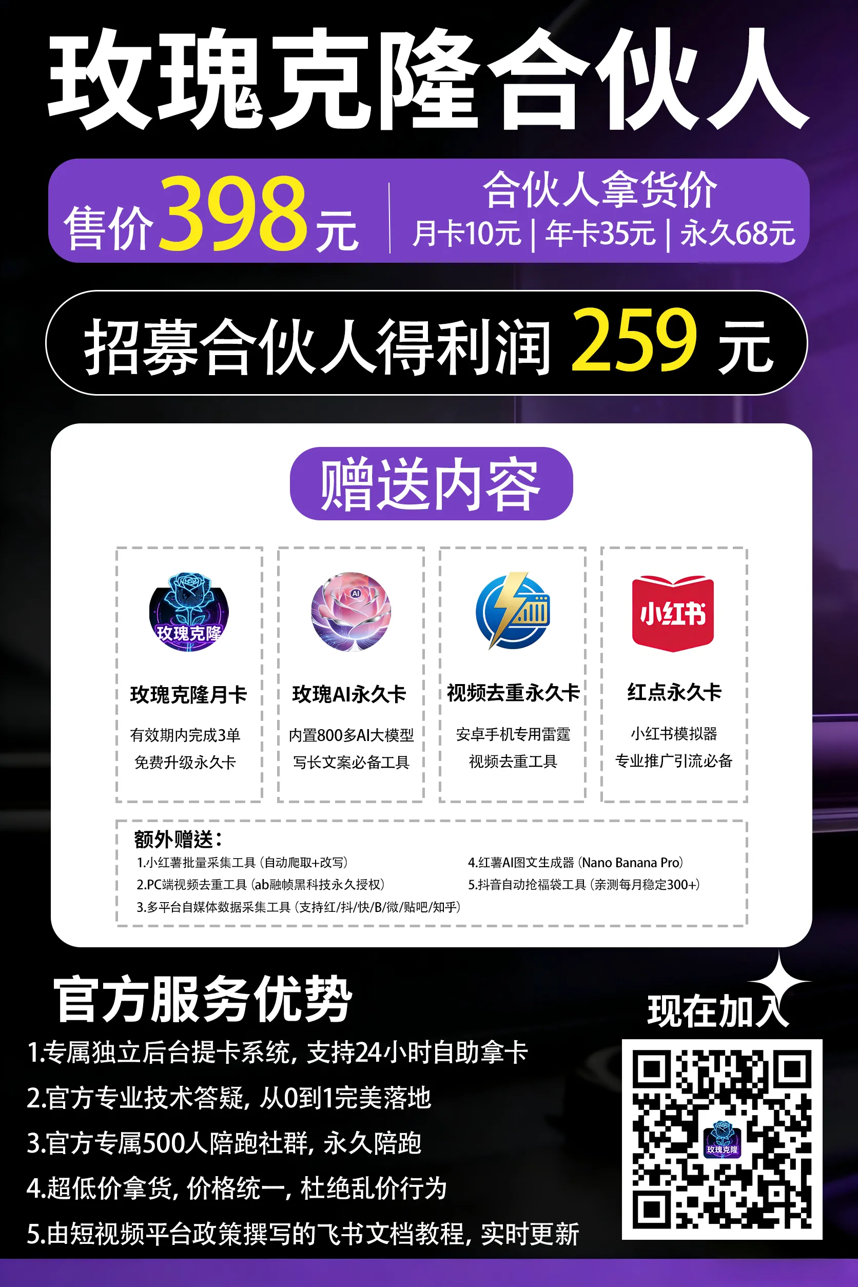 2026 玫瑰克隆合伙人招募:如何利用 AI 工具搭建你的“睡后收入”管道?